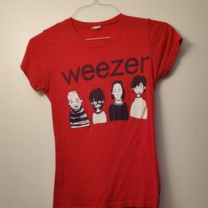 Weezer graphic tee